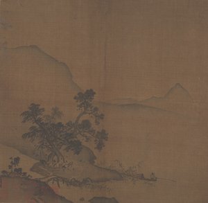 Estuario de Xiantang, ca. 1200 de In the style of Xia Gui