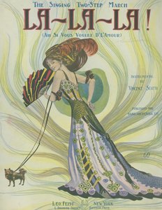 La-La-La (Ah Si Vous Voulez DLAmour), c.1770-1959 (grabado) de Inc. Leo Feist