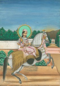 Sheodan Singh, Maharajá de Alwar, ca 1820 de Indian Art