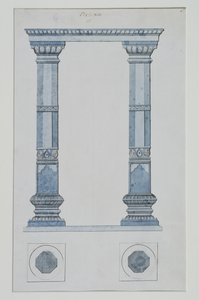 Un pórtico de Indian School