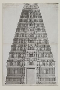 Un gopuram de doce pisos