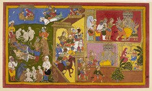 Add.15297(1), f.34 Sahibdin y taller, Rama y Lakshmana Bound, del 