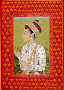 Arte de la India: Príncipe Shudja, segundo hijo de Shah Jahan, gobernador de Bengala de Indian School