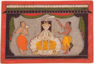 Buda avatar de Vishnu, c.1700 de Indian School