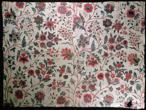 Textil decorativo, 1725-50 de Indian School