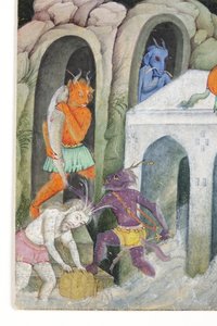 (detalle) Demonios en un paisaje salvaje de Indian School