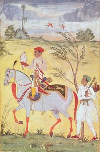Emperador Jahangir (1569-1627) de Indian School
