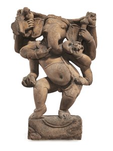Figura de Ganesha, Uttar Pradesh de Indian School