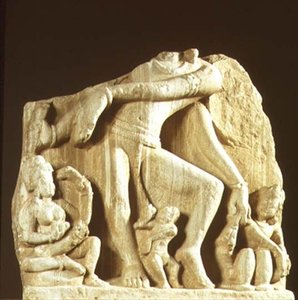 Figura de Natesa, Chittorgarh, Rajasthan, dinastía Pratihara