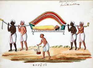 Procesión funeraria de Indian School
