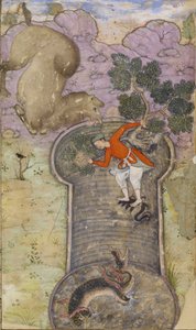 Ilustración de "Anvār-i Suhaylī"