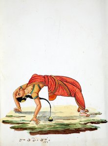 Mujer india bailando de Indian School