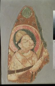 Indra, Balawaste, siglo VII-VIII (pintura mural)