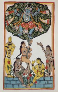 Krishna y 5 diosas de Indian School