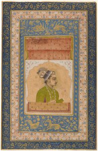 Retrato en miniatura de Dara Shikoh, c.1640 de Indian School