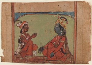 Pintura en miniatura de Indian School