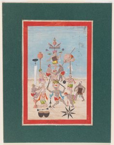 Pintura en miniatura, c.1810 de Indian School