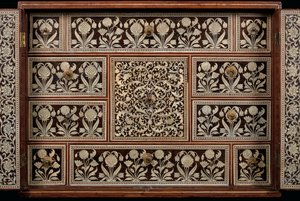 Gabinete mogol, Gujarat o Sindh, India Occidental de Indian School