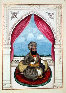 Nawab Mohammad Akhbar Khan, del Reino del Punjab, sus Gobernantes y Jefes, volumen II de Indian School