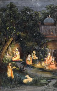 Culto nocturno y banquete, c.1770
