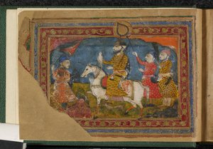 O. 11014, f.3, Asa di Var, c.1800 (vitela) de Indian School