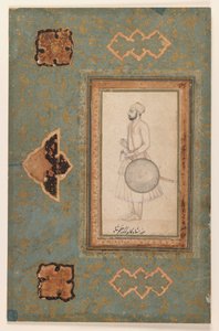 Retrato de Kuka Azam Shah, c.1640 de Indian School