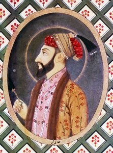 Retrato del emperador mogol Aurangzeb conocido como Alamgir I (1618-1707), gobernante de India de 1658 a 1717 de Indian School