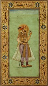 Retrato de Shah Jahan de Indian School