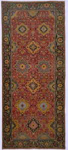 Alfombra, 1650 de Indian School