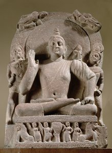 Bodhisattva sentado, Mathura