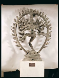 Shiva Nataraja, dravídico (bronce)