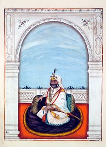 Sirdar Lehna Singh (Majithia), del Reino del Punjab, sus Gobernantes y Jefes, volumen II de Indian School