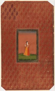 Mujer de pie, 1875-1900 de Indian School