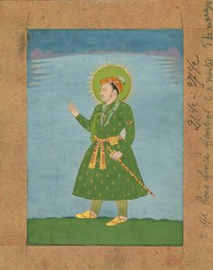 El 4º Emperador Mughal Jahangir de Indian School