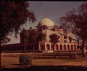 Tumba de Humayun (1507-56), construida en 1570 (foto)