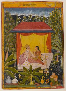 Página No Identificada de una Serie Dispersa de Nayika de Indian School