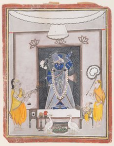 Adoración de Shrinathaji de Indian School