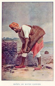 Nativos indios: Bhisti, o portador de agua