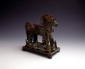 Caballo de bronce - Reino de Madjiapahit de Indonesian School