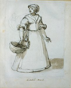 Una criada de cocina de Inigo Jones