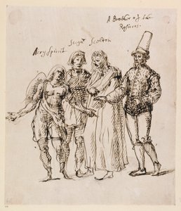 Johphiel, Merefool, Skelton y Scogan, c.1625 de Inigo Jones