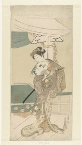 Actor como bailarín de Ippitsusai Bunchō