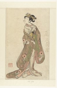 Del actor Onoe Tamizo I en el papel principal Onoe Tamizo (título sobre objeto) de Ippitsusai Bunchō