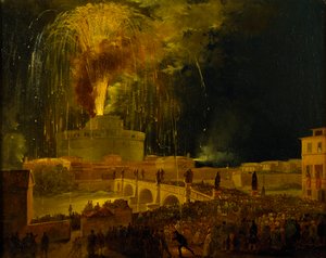 La Girandola: Fuegos artificiales en Castel Sant