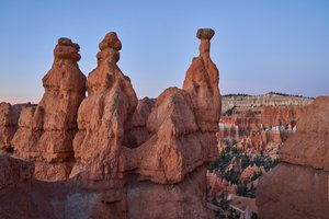 Un paisaje en el Parque Nacional del Cañón Bryce, Utah, 2020 (foto)