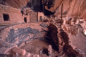Keet Seel forma parte de un complejo de tres viviendas históricas en acantilados cerca de...