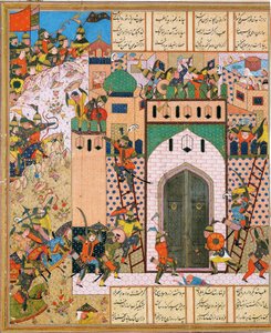 Shah Anushirvan captura la fortaleza de Saqila