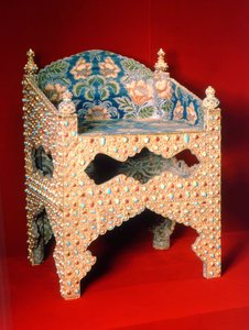 Trono del Zar Boris Godunov, principios del siglo XVII de Iranian Master