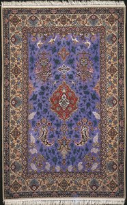 Primer plano de una alfombra, Irán de Iranian School