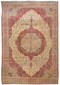 Alfombra Haji Jalili Tabriz, c.1890